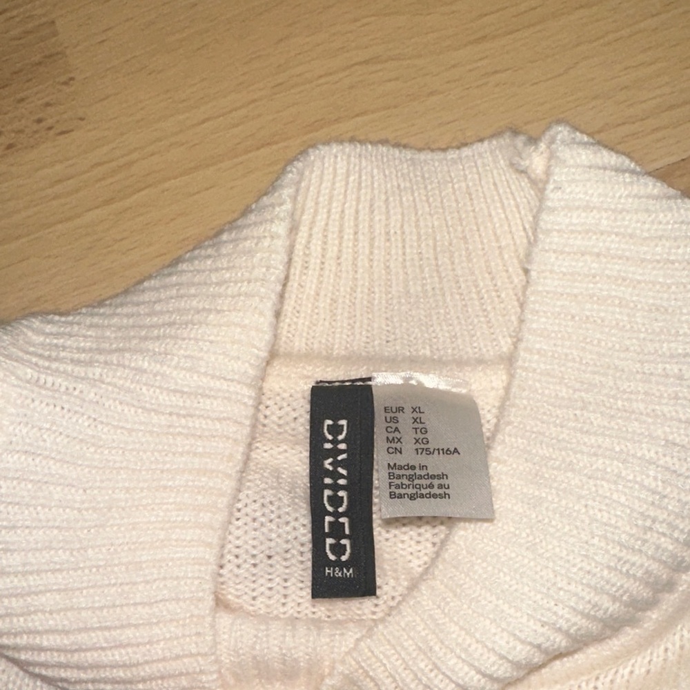 Striped Brown and Cream Women’s Sweater - Picture 2 of 2